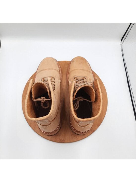 Timberland Boot Company Coulter Mens 10 Boots Tan Leather Heritage Made In USA main image 3